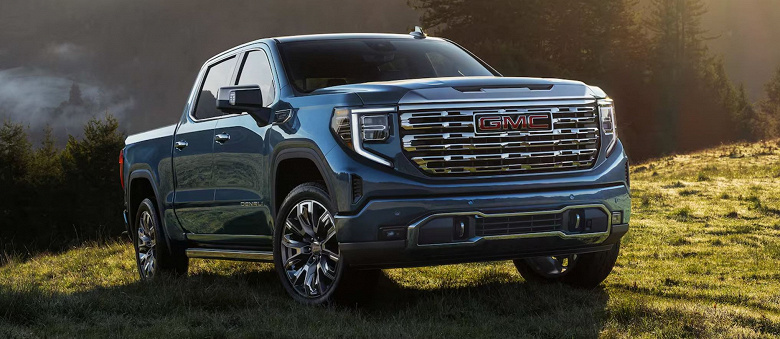 В Россию привезли настоящий американский внедорожник GMC Sierra 2024