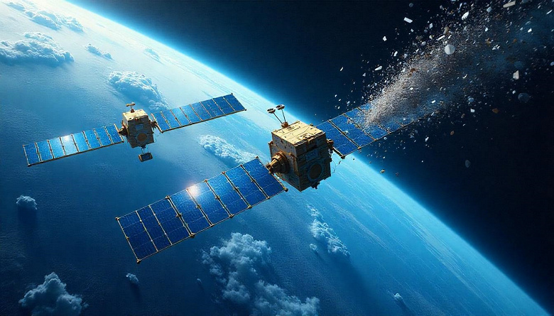 Около сломанного спутника связи Intelsat-33e появилось 20 неопознанных объектов. Роскосмос следит за угрозой российским аппаратам