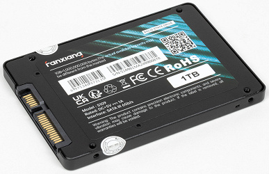 Тестирование SATA SSD Fanxiang S109 1 ТБ на контроллере Silicon Motion SM2259 с относительно медленной памятью