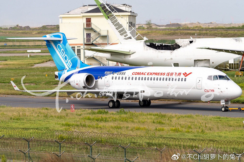 «Старый друг, новый образ». Представлен самолёт COMAC C909: это улучшенная версия ARJ21