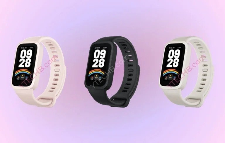 Xiaomi Smart Band 9 Active показали со всех сторон перед глобальным запуском