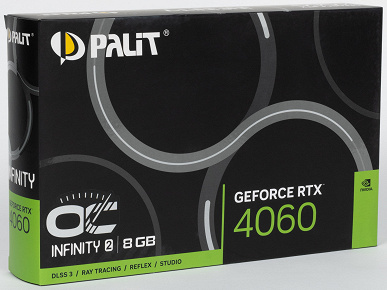 Обзор видеокарты Palit GeForce RTX 4060 Infinity 2 OC (8 ГБ)