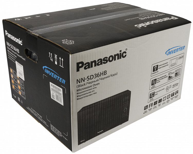 Обзор инверторной микроволновой печи Panasonic NN-SD36HB