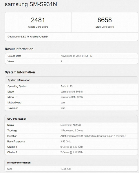 Samsung Galaxy S25 получил важное обновление — оперативной памяти стало больше